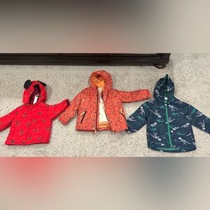 3 toddler jackets, size 3T